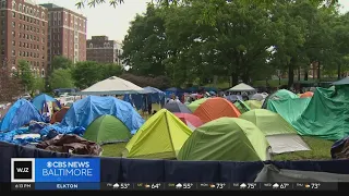 Johns Hopkins encampment remains as students handed ultimatum