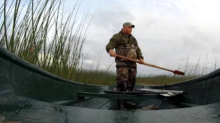 Охота на утку с лодки