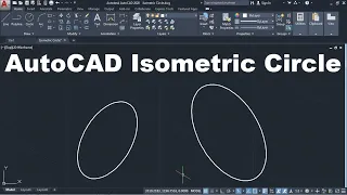 AutoCAD Isometric Circle