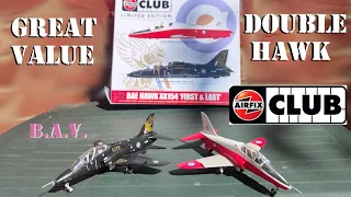 2 for the price of 1? - Airfix Club 2022 1/72 BAe Hawks First & Last - Full build (BAV)