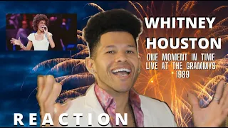 Whitney Houston - One Moment In Time: Live At The Grammys 1989 (REACTION)