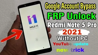 mi note 5 pro google account bypass youtube updates MIUI 11 frp bypass 2021_2022 |Rathore repairing
