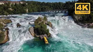 Rheinfall Switzerland 4K UHD | Drone