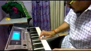 Instrumental Version of DIL KE JHAROKHE ME ON KEYBOARD BY MKS