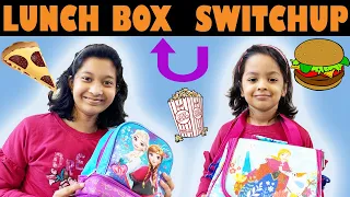 LUNCH Box SWITCH UP Challenge... | #SchoolLife #Fun #Kids #CuteSisters | Cute Sisters