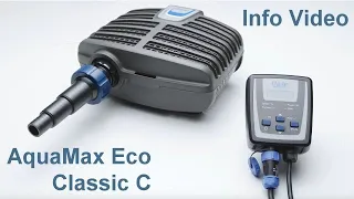 AquaMax Eco Classic C - Filterpumpe und Bachlaufpumpe von Oase - Jetzt auch über Oase App steuerbar