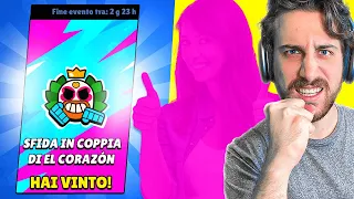 Ho VINTO la Sfida di San Valentino con la MIA RAGAZZA! Brawl Stars ITA!