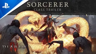 Diablo IV | Sorcerer Trailer | PS5, PS4