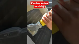 Karcher KOLTUK TEMİZLİĞİ#shorts #youtube_shorts #short #youtube #karcher