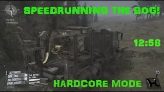 MudRunner: Crushing the Bog in 12:58! (HARDCORE SPEEDRUN)