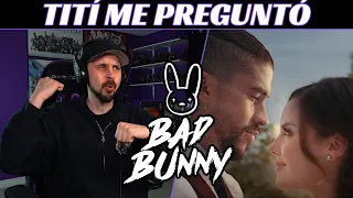 FIRST TIME HEARING Bad Bunny REACTION - Tití Me Preguntó