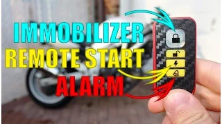 How to Install a Motorcycle Alarm + Remote Starter + Immobilizer | Complete Guide