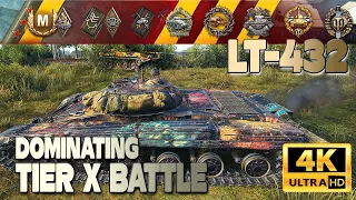 LT-432: Dominating tier X battle & 3rd MoE - World of Tanks