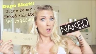 ❤ DUPE ALERT!! Urban Decay Naked Palette $54 vs $13.88 ❤