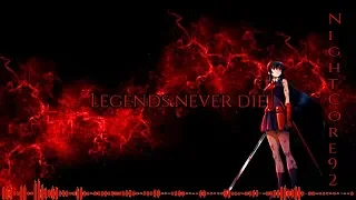 Legends never die NightCore and 8D Remix [Lyrics] Against the current