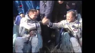 Soyuz Capsule Lands Safely In Kazakhstan | Video