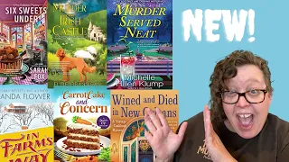 NEW COZY MYSTERY releases February 2023 part 1: traditionally published #newcozies #cozymysteries