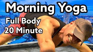 20 Min Full Body Morning Yoga - Morning Stretch for Flexibility, Mobility & Strength