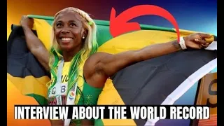 Shelly Ann Fraser Pryce recent Interview where she talks about breaking the world record etc. 2023