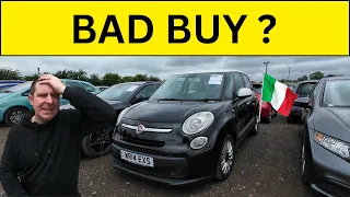 I BOUGHT A BROKEN FIAT 500L FROM A CAR AUCTION