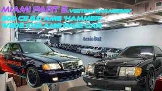 Visiting Garage90x in Miami Part 2. Everything about the 300 CE 6.0 Hammer and much more!