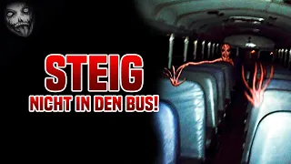 Vermeide es um Mitternacht mit dem Bus nach Hause zu fahren!