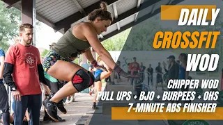 Friday Chipper + 7-minute Abs Core Finisher