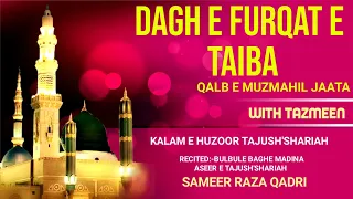 Dagh E Furqat E Taiba | With Tazmeen | Sameer Raza Qadri | Kalam E Tajushsharia