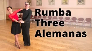 Rumba Three Alemanas | Dance Routine and Figures