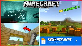 WOW 😍 RTX SHADERS MCPE 1.17+ || Realistic shaders for minecraft pe