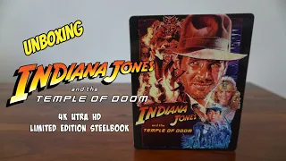 Unboxing: Indiana Jones And The Temple Of Doom - Steelbook 4K Ultra HD Blu-ray