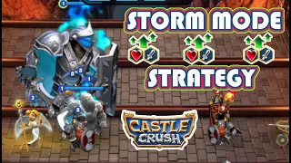 Castle Crush : Storm Mode Strategy 😂 🚀   LVL 9 | GamePlay 🔥🔥🔥