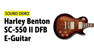 Harley Benton SC-550 II - Sound Demo (no talking)