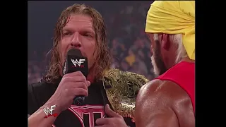 WWF Smackdown! 4/4/2002 - Hulk Hogan Returns with Red & Yellow Colors