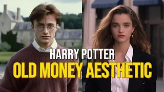 Harry Potter in the Old Money Aesthetic