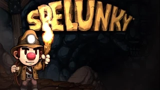 Spelunky - In One Run: Castle, Worm, Mothership and Hell
