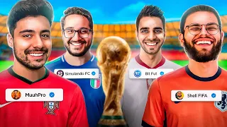 🏆 EU CRIEI a COPA DO MUNDO DE YOUTUBERS no FIFA🏆