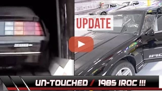 Brand New 1985 IROC Z28 Discovered In Truck Trailer: Where Is It Now?