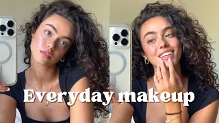 Everyday natural makeup routine 2022 | Vlogmas