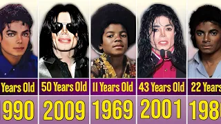 Evolution of Michael Jackson from 1 to 50 Years (1958 - 2009) Birth to Death