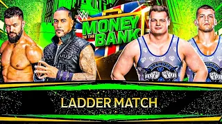 WWE 2K24 - Judgment Day vs Creed Brothers | Ladder Match | Money in the Bank | Gameplay