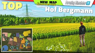 FS22 ★ UPDATE MAP "Hof Bergmann" v1.2.0.0 - Farming Simulator 22 New Map Review 2K60