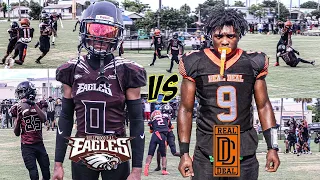 Must 👀 Epic 13u Preseason Thriller Florida Vs Georgia Hollywood Pal Vs Real Deal Dream Chasers 🏈🔥