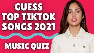 Guess The TikTok Song (2021) | TikTok Music Quiz