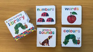 The Very Hungry Caterpillar’s Little Learning Library Box Set for Children and Toddlers