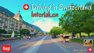 🇨🇭 Most Beautiful 4K Drive in Switzerland from Interlaken to Luzern | Driving Switzerland | #nagich