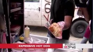 Expensive hotdog [CNN Student news, transcript, 윤현우]