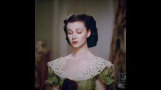 Gone with the wind screentest Vivien Leigh as Scarlet O'hara