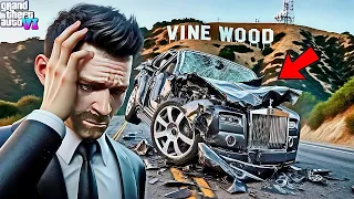 😢Governor Michael's Son Jimmy Got Into a Serious Car Crash-GTA 5 Governor Michael Real Life Mod