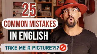 25 Common Grammar Mistakes in English! // How to fix them!